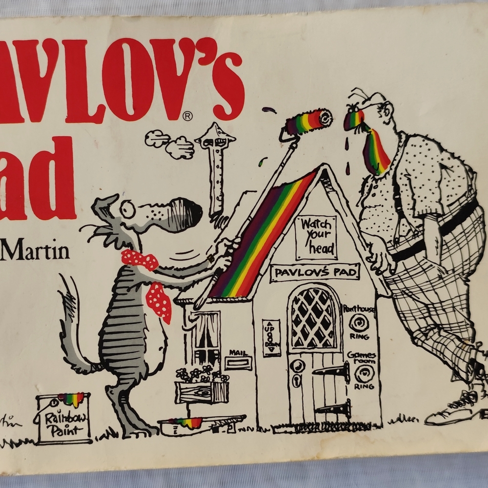 Vintage Comic Book Pavlov's Pad by Ted Martin 1982